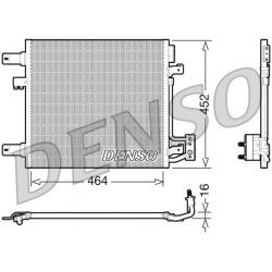 DENSO DCN06014 skraplacz klimatyzacji JEEP