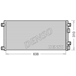 DENSO DCN12006 skraplacz klimatyzacji IVECO