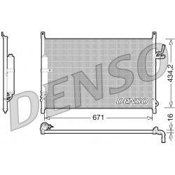 DENSO DCN46015 skraplacz klimatyzacji INFINITI