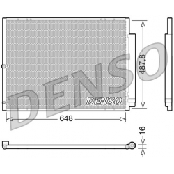 DENSO DCN51001 skraplacz klimatyzacji LEXUS