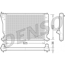 DENSO DRM50073 chłodnica silnika TOYOTA